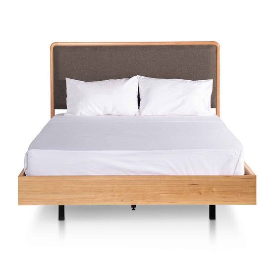 Ex Display - Margo Queen Bed Frame - Messmate Queen Bed AU Wood-Core   