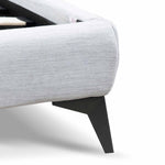 Celeste Fabric King Bed - Pearl Grey King Bed YoBed-Core   