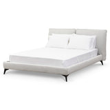 Celeste Fabric King Bed - Pearl Grey King Bed YoBed-Core   