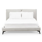 Celeste Fabric King Bed - Pearl Grey King Bed YoBed-Core   