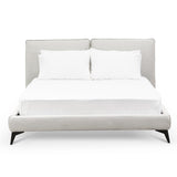 Celeste Fabric King Bed - Pearl Grey King Bed YoBed-Core   