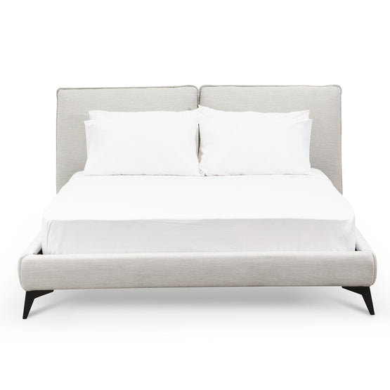 Celeste Fabric King Bed - Pearl Grey King Bed YoBed-Core   