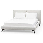 Celeste Fabric King Bed - Pearl Grey King Bed YoBed-Core   