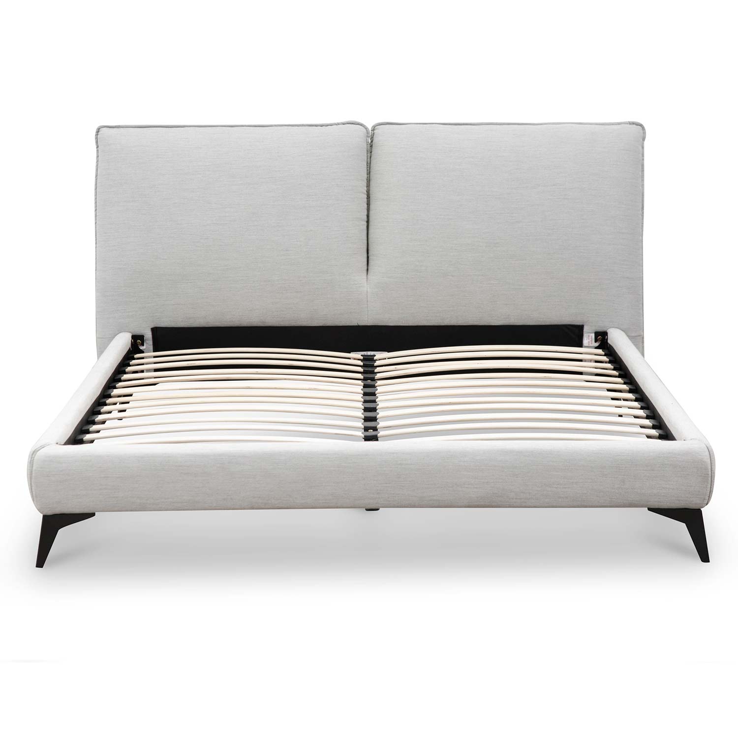 Celeste Fabric King Bed - Pearl Grey King Bed YoBed-Core   