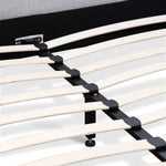 Celeste Fabric King Bed - Pearl Grey King Bed YoBed-Core   