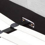 Celeste Fabric King Bed - Pearl Grey King Bed YoBed-Core   