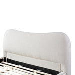 Diaz King Bed Frame - Cream White Bed Frame YoBed-Core   