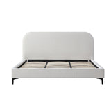 Meredith Queen Bed Frame - Cream White Bed Frame YoBed-Core   