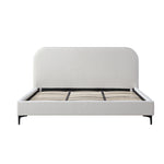 Meredith Queen Bed Frame - Cream White Bed Frame YoBed-Core   