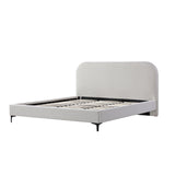 Meredith Queen Bed Frame - Cream White Bed Frame YoBed-Core   