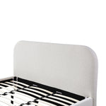 Meredith Queen Bed Frame - Cream White Bed Frame YoBed-Core   
