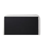 Meredith Queen Bed Frame - Cream White Bed Frame YoBed-Core   