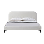 Meredith Queen Bed Frame - Cream White Bed Frame YoBed-Core   