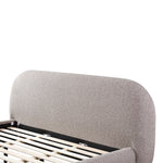 Cedar King Bed Frame - Olive Brown Boucle Bed Frame YoBed-Core