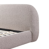 Cedar King Bed Frame - Olive Brown Boucle Bed Frame YoBed-Core