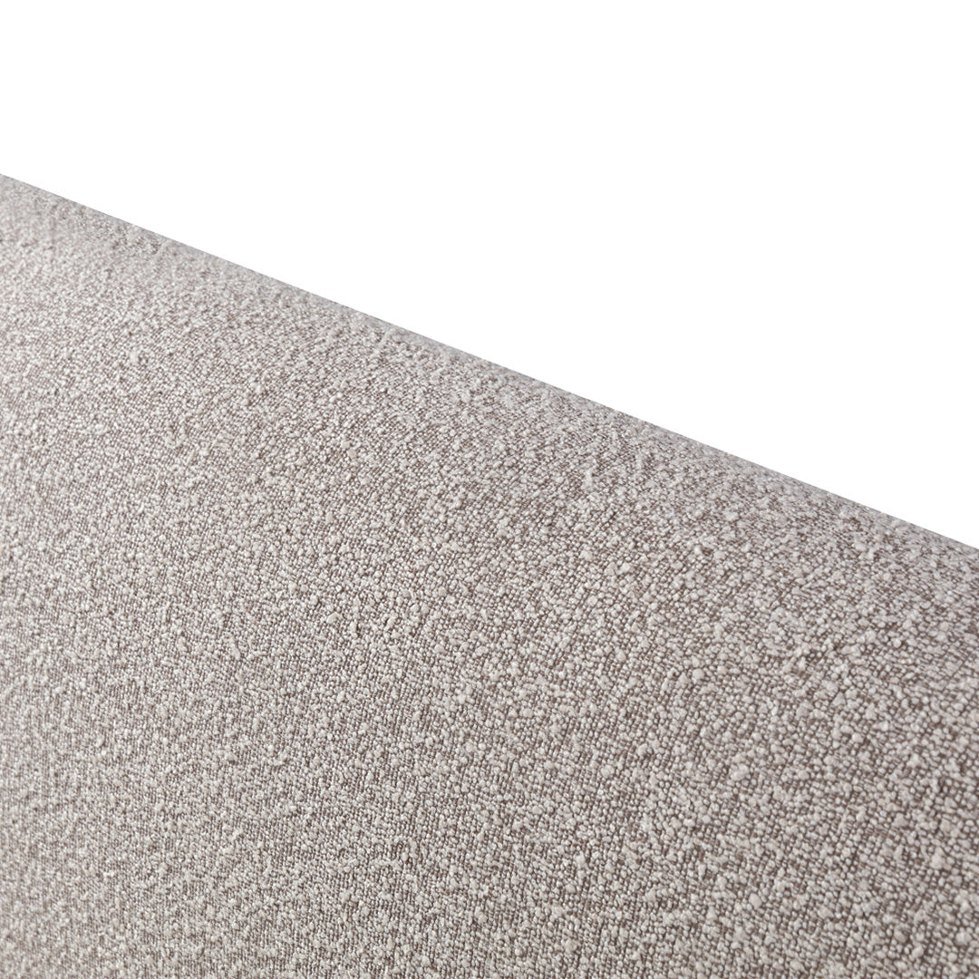 Cedar King Bed Frame - Olive Brown Boucle Bed Frame YoBed-Core