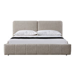Eldridge Queen Bed Frame - Olive Brown Boucle Bed Frame YoBed-Core   