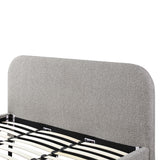 Meredith Queen Bed Frame - Olive Brown Boucle Bed Frame YoBed-Core   