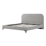 Meredith King Bed Frame - Olive Brown Boucle Bed Frame YoBed-Core   
