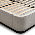 Jamar King Bed Frame - Clay Grey Bed Frame Ming-Core   
