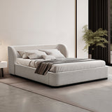 Jamar King Bed Frame - Clay Grey Bed Frame Ming-Core   