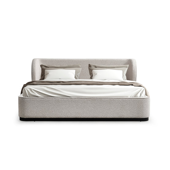Jamar Queen Bed Frame - Clay Grey Bed Frame Ming-Core   