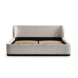 Jamar Queen Bed Frame - Clay Grey Bed Frame Ming-Core   