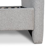 Meredith Queen Bed Frame - Clay Grey Bed Frame YoBed-Core   