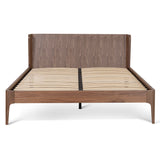 Belmont Queen Bed Frame - Walnut Bed Frame Century-Core   