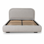 Phoebe Fabric Queen Bed Frame - Clay Grey Bed Frame YoBed-Core   