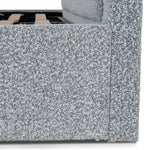 Antoni Queen Bed Frame - Cloudy Pepper Boucle with Storage Bed Frame YoBed-Core   