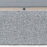 Antoni Queen Bed Frame - Cloudy Pepper Boucle with Storage Bed Frame YoBed-Core   