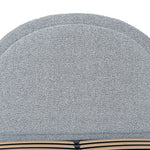 Antoni Queen Bed Frame - Cloudy Pepper Boucle with Storage Bed Frame YoBed-Core   