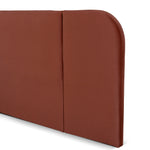 Grimaldo Queen Bedhead - Umber Orange Bedhead YoBed-Core