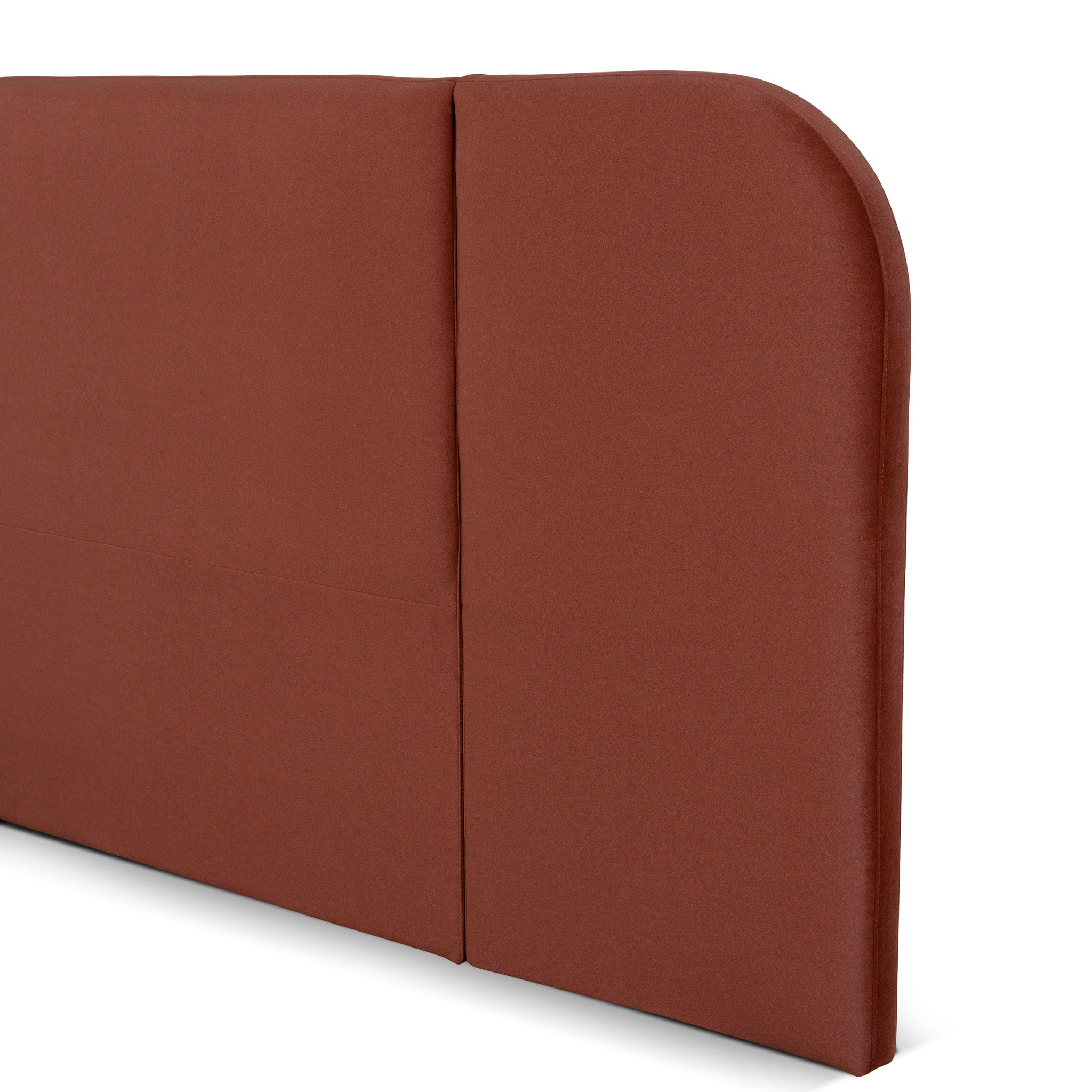 Grimaldo Queen Bedhead - Umber Orange Bedhead YoBed-Core