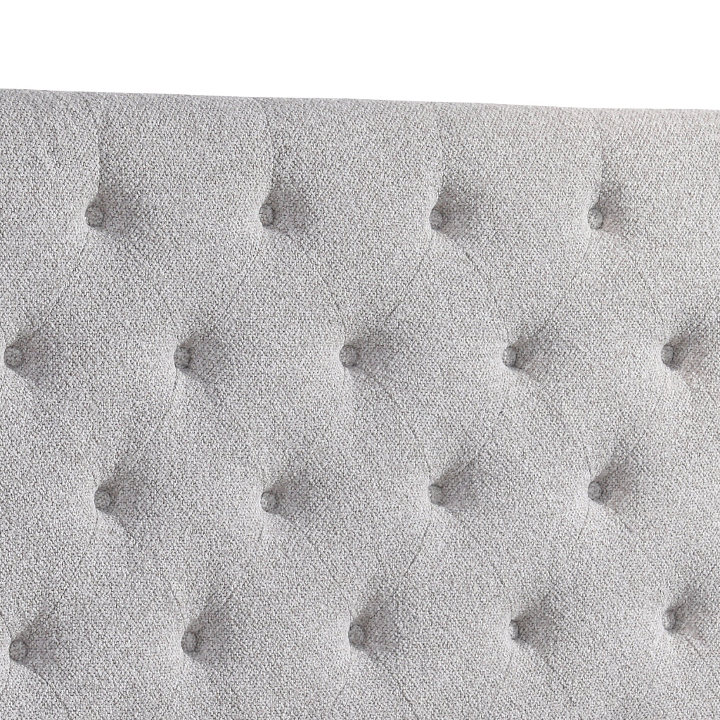 Samiya Queen Bedhead - Clay Grey Bedhead YoBed-Core   