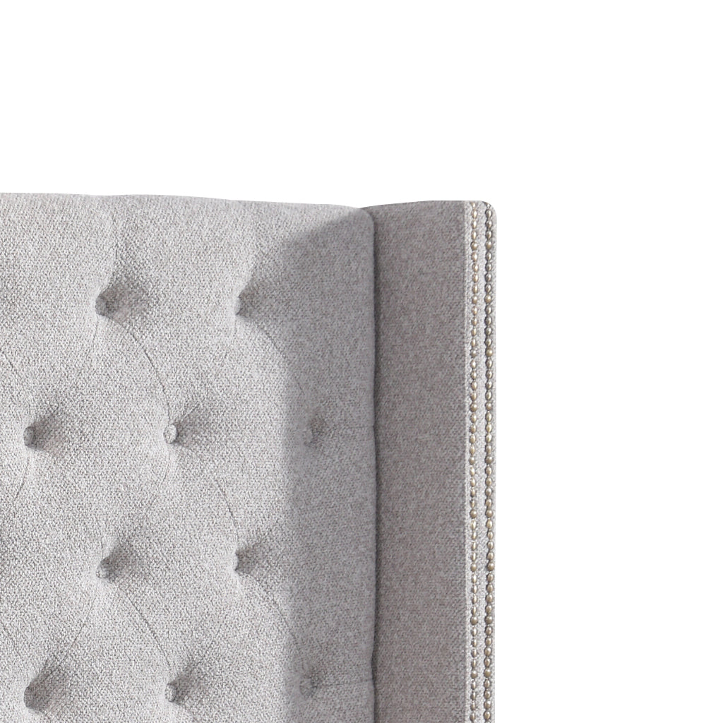 Samiya Queen Bedhead - Clay Grey Bedhead YoBed-Core   