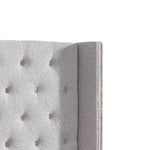 Samiya Queen Bedhead - Clay Grey Bedhead YoBed-Core   