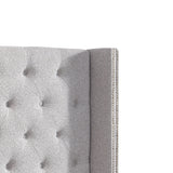 Samiya Queen Bedhead - Clay Grey Bedhead YoBed-Core   