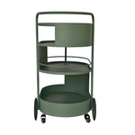 Elvano 63cm Bar Cart - Sage Green Bar Cart Bo Craft-Core