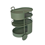 Elvano 63cm Bar Cart - Sage Green Bar Cart Bo Craft-Core