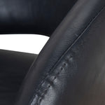 Ex Display - Rabi Fabric Bar Stool - Full Black - Last One Bar Stool Freehold-Core