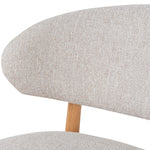 Heizer 65cm Oak Bar Stool - Coastal Beige Bar Stool MYI-Core