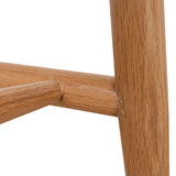 Heizer 65cm Oak Bar Stool - Coastal Beige Bar Stool MYI-Core