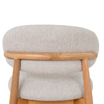 Heizer 65cm Oak Bar Stool - Coastal Beige Bar Stool MYI-Core