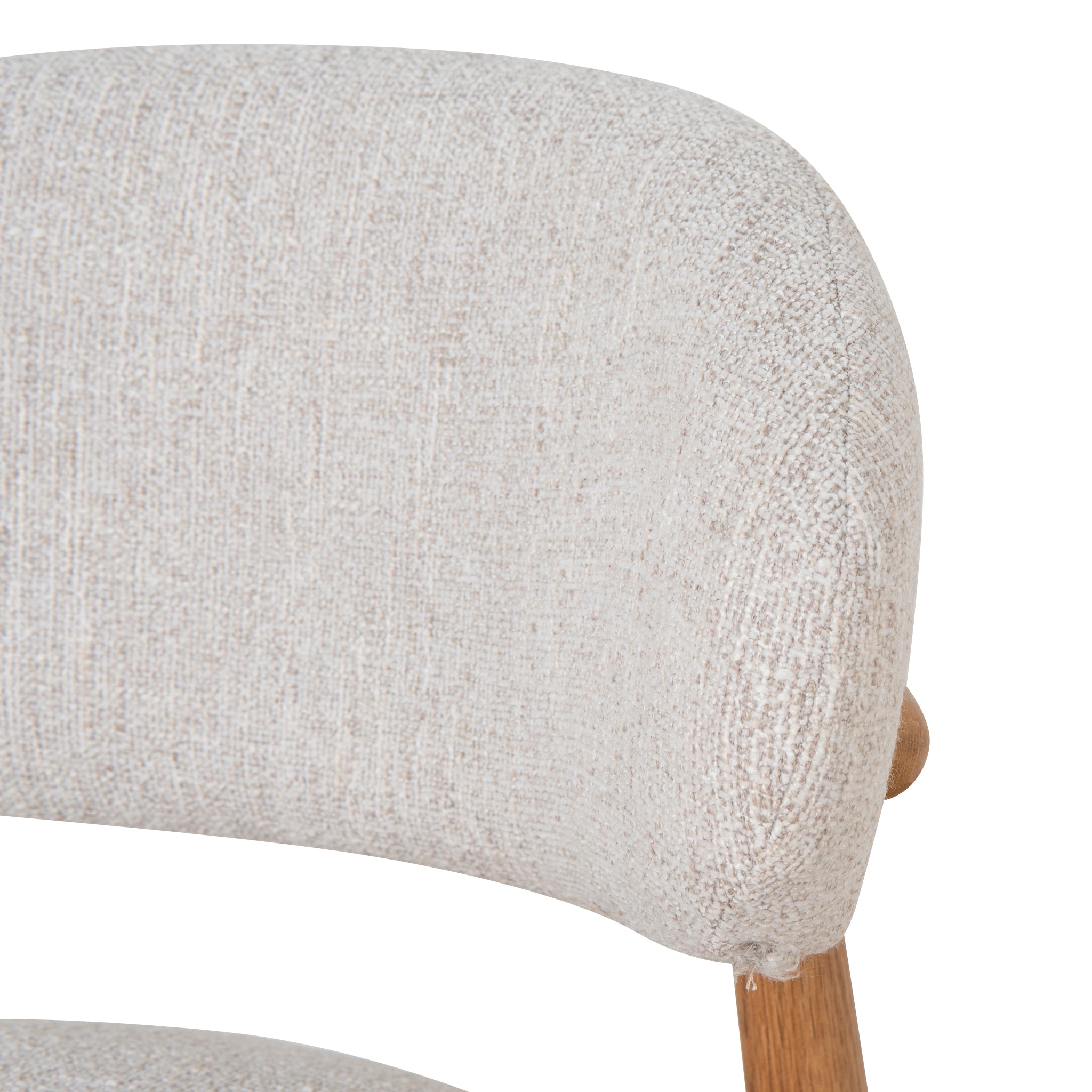 Heizer 65cm Oak Bar Stool - Coastal Beige Bar Stool MYI-Core