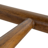 Heizer 65cm Walnut Bar Stool - Coastal Beige Bar Stool MYI-Core