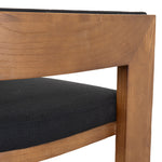 Ex Display - Miles Brown ELM Barstool - Black Bar Stool LJ-Core