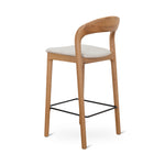 Ex Display - Caspar 65cm Natural Bar Stool - Beige Bar Stool Swady-Core