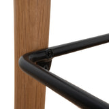 Ex Display - Caspar 65cm Natural Bar Stool - Beige Bar Stool Swady-Core